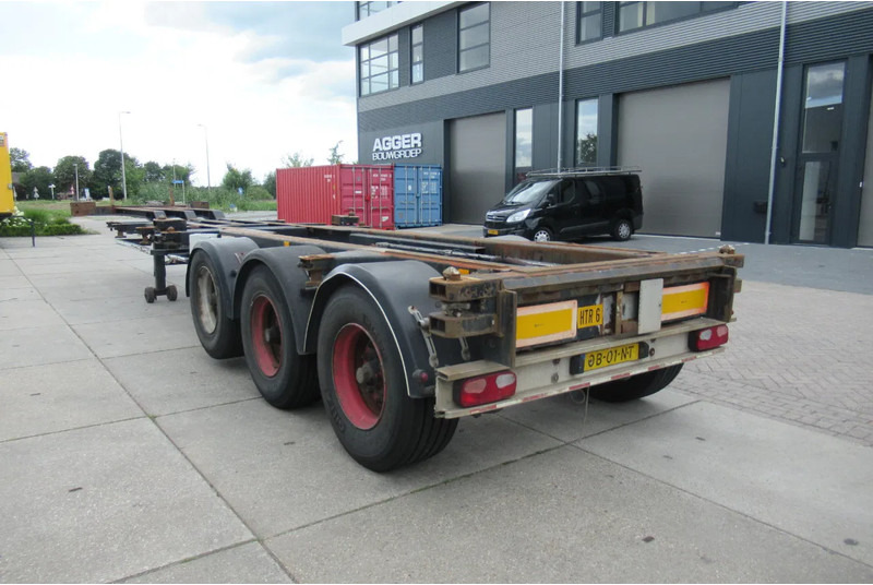 Renders Container Chassis / Extendable on rear / BPW + drum - Container-transport/ Vekselflak semitrailer: bilde 2 Renders Container Chassis / Extendable on rear / BPW + drum - Container-transport/ Vekselflak semitrailer: bilde 2