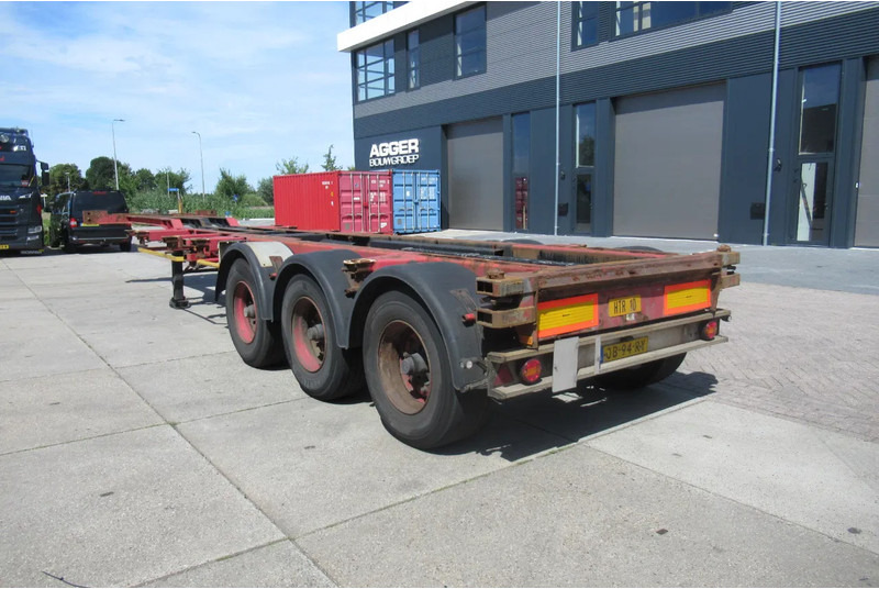 Renders Container Chassis / Extendable on rear / BPW + drum - Container-transport/ Vekselflak semitrailer: bilde 2 Renders Container Chassis / Extendable on rear / BPW + drum - Container-transport/ Vekselflak semitrailer: bilde 2