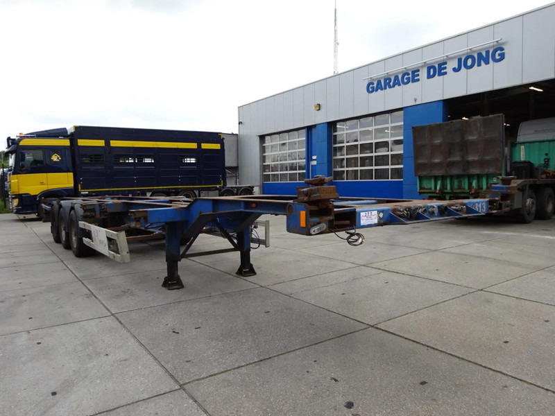 Renders Container chassis / BPW + Drum / 40 FT - Container-transport/ Vekselflak semitrailer: bilde 5 Renders Container chassis / BPW + Drum / 40 FT - Container-transport/ Vekselflak semitrailer: bilde 5