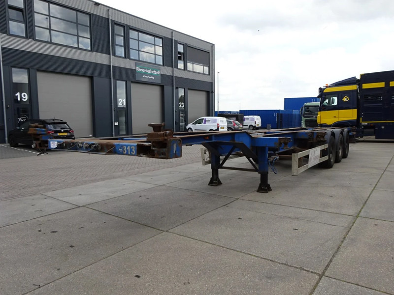Renders Container chassis / BPW + Drum / 40 FT - Container-transport/ Vekselflak semitrailer: bilde 3 Renders Container chassis / BPW + Drum / 40 FT - Container-transport/ Vekselflak semitrailer: bilde 3