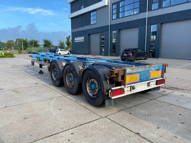 Renders Container chassis / Mercedes + Disc / 1x Lift Axle / 1x Extendable - Container-transport/ Vekselflak semitrailer: bilde 3 Renders Container chassis / Mercedes + Disc / 1x Lift Axle / 1x Extendable - Container-transport/ Vekselflak semitrailer: bilde 3