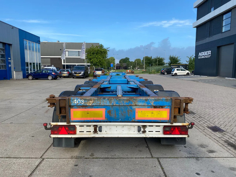 Renders Container chassis / Mercedes + Disc / 1x Lift Axle / 1x Extendable - Container-transport/ Vekselflak semitrailer: bilde 2 Renders Container chassis / Mercedes + Disc / 1x Lift Axle / 1x Extendable - Container-transport/ Vekselflak semitrailer: bilde 2