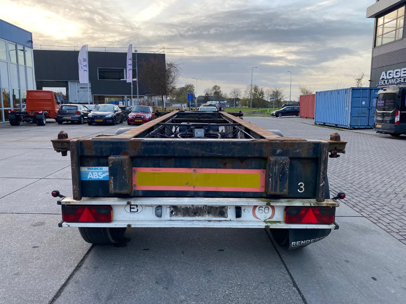 Renders Euro 700 / Container Chassis / 20 FT - Container-transport/ Vekselflak semitrailer: bilde 2 Renders Euro 700 / Container Chassis / 20 FT - Container-transport/ Vekselflak semitrailer: bilde 2
