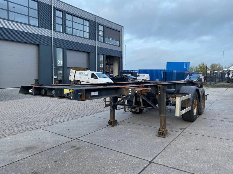 Renders Euro 700 / Container Chassis / 20 FT - Container-transport/ Vekselflak semitrailer: bilde 4 Renders Euro 700 / Container Chassis / 20 FT - Container-transport/ Vekselflak semitrailer: bilde 4