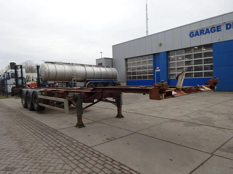 Renders ROC 12.27 Container Chassis / SAF + DRUM / Lift Axle - Container-transport/ Vekselflak semitrailer: bilde 5 Renders ROC 12.27 Container Chassis / SAF + DRUM / Lift Axle - Container-transport/ Vekselflak semitrailer: bilde 5