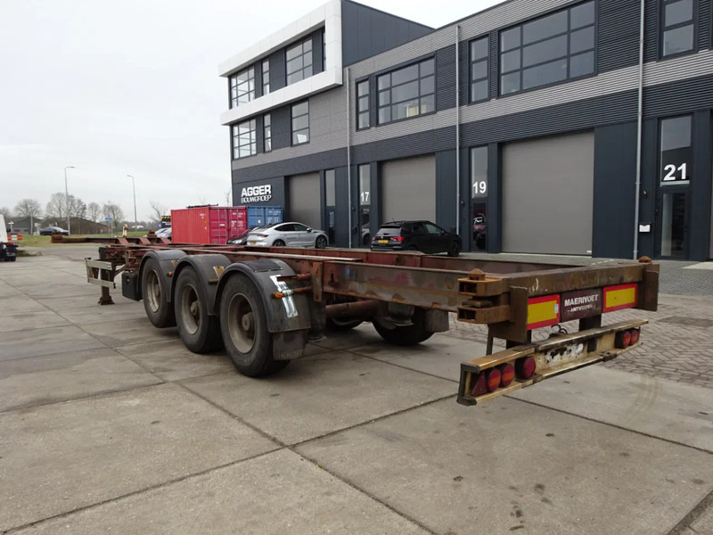 Renders ROC 12.27 Container Chassis / SAF + DRUM / Lift Axle - Container-transport/ Vekselflak semitrailer: bilde 3 Renders ROC 12.27 Container Chassis / SAF + DRUM / Lift Axle - Container-transport/ Vekselflak semitrailer: bilde 3