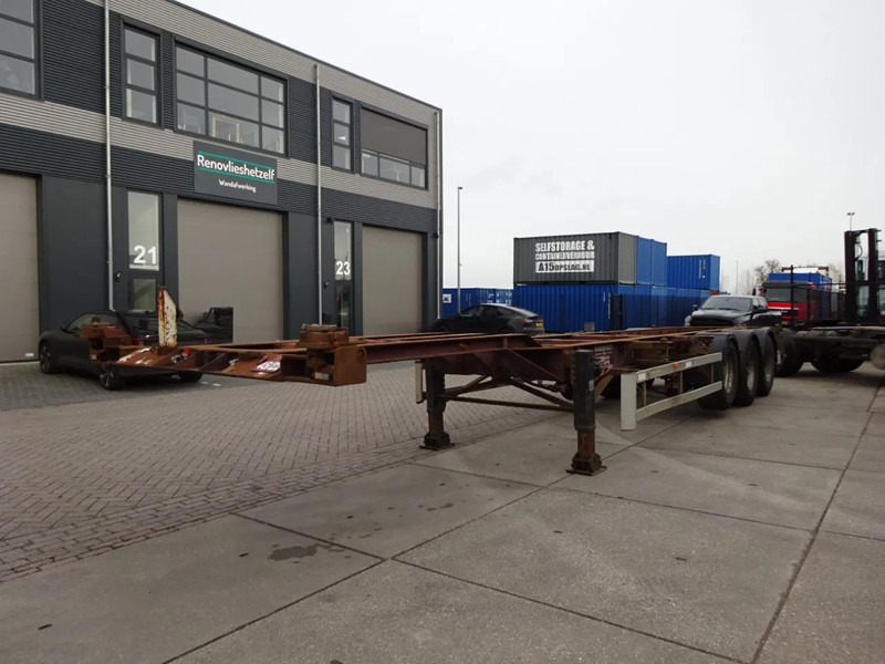 Renders Renders Container Chassis / SAF + DRUM - Container-transport/ Vekselflak semitrailer: bilde 4 Renders Renders Container Chassis / SAF + DRUM - Container-transport/ Vekselflak semitrailer: bilde 4