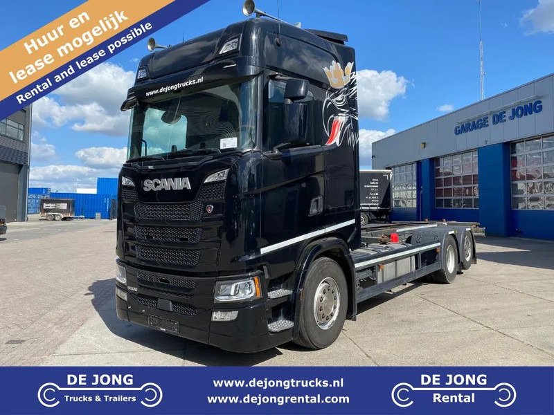 Scania S500 NGS BDF / Retarder / 6x2 / 2x Tank - Container-transport/ Vekselflak lastebil: bilde 1 Scania S500 NGS BDF / Retarder / 6x2 / 2x Tank - Container-transport/ Vekselflak lastebil: bilde 1