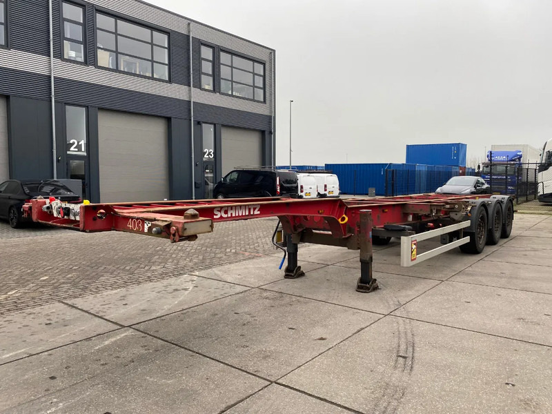Schmitz Cargobull SCF 24 G Chassis / SAF + Disc / 1x Extendable / Lift axle - Container-transport/ Vekselflak semitrailer: bilde 3 Schmitz Cargobull SCF 24 G Chassis / SAF + Disc / 1x Extendable / Lift axle - Container-transport/ Vekselflak semitrailer: bilde 3