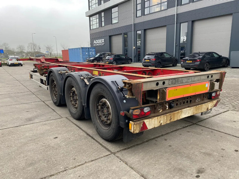 Schmitz Cargobull SCF 24 G Chassis / SAF + Disc / 1x Extendable / Lift axle - Container-transport/ Vekselflak semitrailer: bilde 2 Schmitz Cargobull SCF 24 G Chassis / SAF + Disc / 1x Extendable / Lift axle - Container-transport/ Vekselflak semitrailer: bilde 2