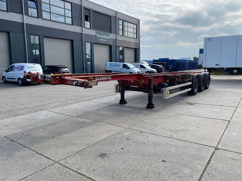 Schmitz Cargobull SCF 24 G Chassis / SAF + Disc / 1x Extendable / Lift axle - Container-transport/ Vekselflak semitrailer: bilde 4 Schmitz Cargobull SCF 24 G Chassis / SAF + Disc / 1x Extendable / Lift axle - Container-transport/ Vekselflak semitrailer: bilde 4