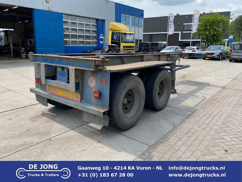 Van Hool 20FT Chassis / Steel Suspension / Double Air - Container-transport/ Vekselflak semitrailer: bilde 1 Van Hool 20FT Chassis / Steel Suspension / Double Air - Container-transport/ Vekselflak semitrailer: bilde 1