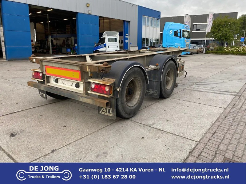 Van Hool Container Chassis / 20 FT / BPW - Container-transport/ Vekselflak semitrailer: bilde 1 Van Hool Container Chassis / 20 FT / BPW - Container-transport/ Vekselflak semitrailer: bilde 1