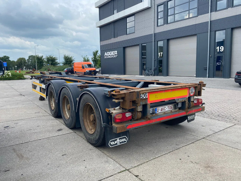 Van Hool Container Chassis / 40-45 FT / BPW - Container-transport/ Vekselflak semitrailer: bilde 3 Van Hool Container Chassis / 40-45 FT / BPW - Container-transport/ Vekselflak semitrailer: bilde 3