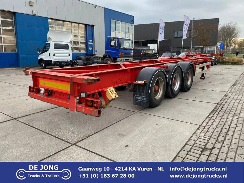 Van Hool S00149 / Container Chassis / 40FT / BPW + Drum - Container-transport/ Vekselflak semitrailer: bilde 1 Van Hool S00149 / Container Chassis / 40FT / BPW + Drum - Container-transport/ Vekselflak semitrailer: bilde 1