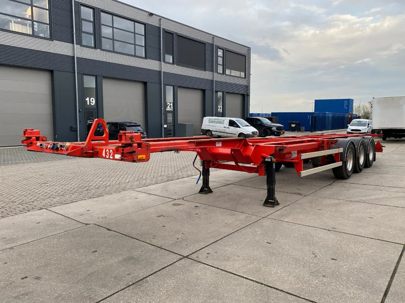 Van Hool S00149 / Container Chassis / 40FT / BPW + Drum - Container-transport/ Vekselflak semitrailer: bilde 4 Van Hool S00149 / Container Chassis / 40FT / BPW + Drum - Container-transport/ Vekselflak semitrailer: bilde 4
