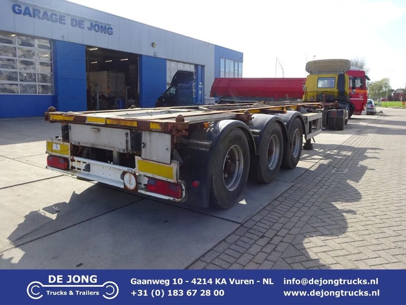Van Hool Tank Chassis 20 + 30 FT / ADR / BPW + Drum - Container-transport/ Vekselflak semitrailer: bilde 1 Van Hool Tank Chassis 20 + 30 FT / ADR / BPW + Drum - Container-transport/ Vekselflak semitrailer: bilde 1