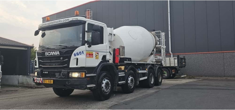 Scania P410 Mixer 9m3 LIEBHERR - Betongbil: bilde 1 Scania P410 Mixer 9m3 LIEBHERR - Betongbil: bilde 1