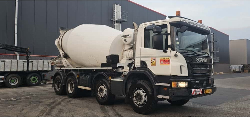 Scania P410 Mixer 9m3 LIEBHERR - Betongbil: bilde 3 Scania P410 Mixer 9m3 LIEBHERR - Betongbil: bilde 3