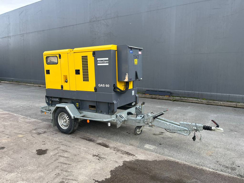 Atlas-Copco QAS 60 ST3 - Elektrisk generator: bilde 2 Atlas-Copco QAS 60 ST3 - Elektrisk generator: bilde 2