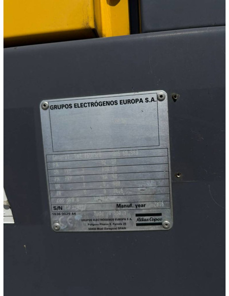 Atlas-Copco QAS 60 ST3 - Elektrisk generator: bilde 5 Atlas-Copco QAS 60 ST3 - Elektrisk generator: bilde 5
