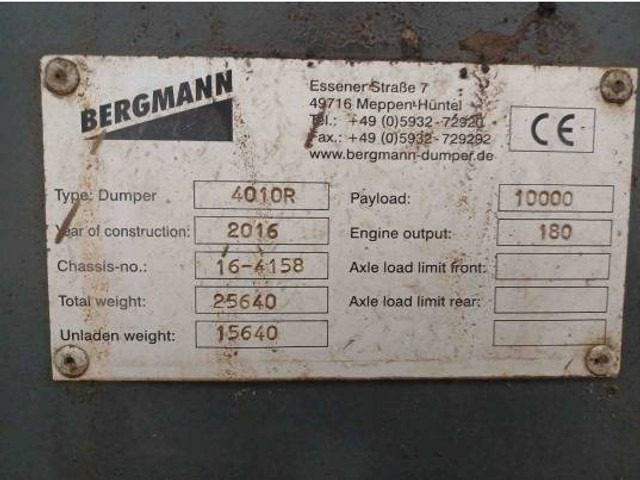 Bergmann !!SOLD!! 4010 R - Dumper: bilde 5 Bergmann !!SOLD!! 4010 R - Dumper: bilde 5
