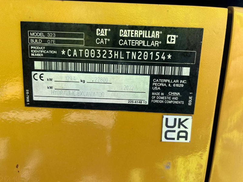 Cat 323 SLR - Gravemaskin: bilde 5 Cat 323 SLR - Gravemaskin: bilde 5