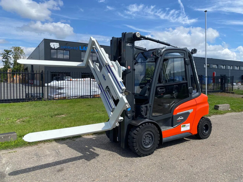 Linde H35D-01 Cascade rotating fork clamp - Dieseltruck: bilde 4 Linde H35D-01 Cascade rotating fork clamp - Dieseltruck: bilde 4