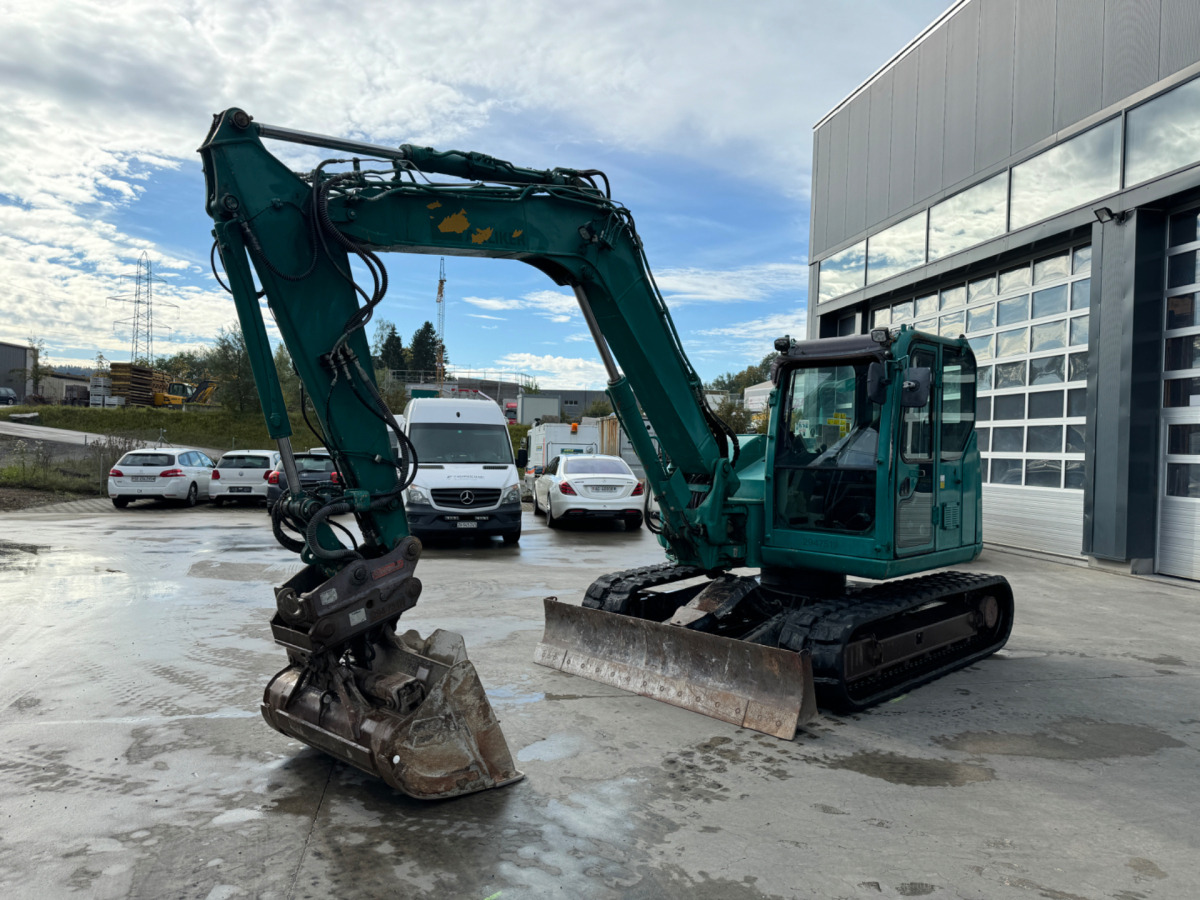 CATERPILLAR 308E2CR Oilquick 3x Schaufeln - Beltegraver: bilde 2 CATERPILLAR 308E2CR Oilquick 3x Schaufeln - Beltegraver: bilde 2