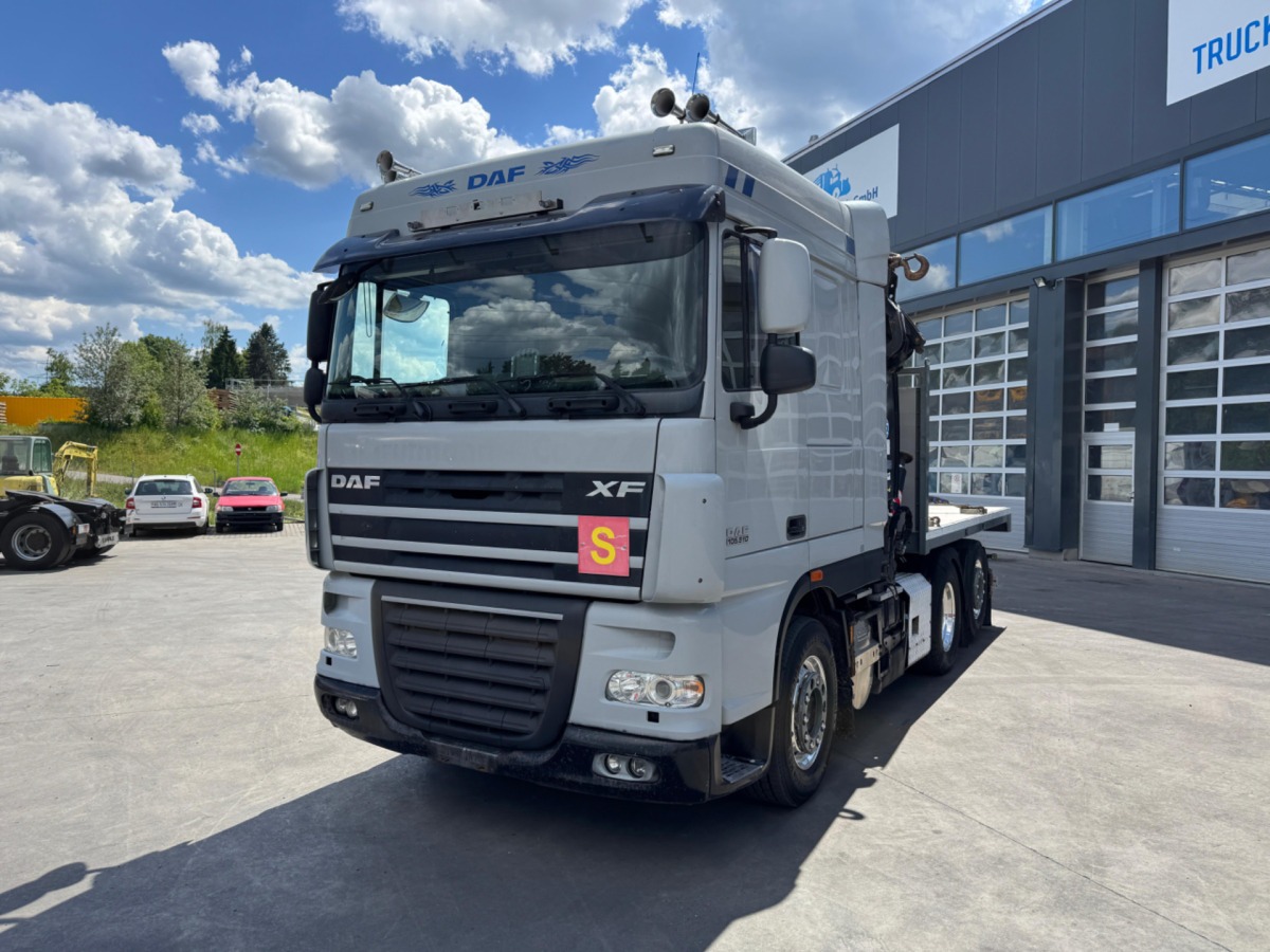 DAF XF510 Effer 255-5 6x2 SZM/Pritsche - Kranbil: bilde 2 DAF XF510 Effer 255-5 6x2 SZM/Pritsche - Kranbil: bilde 2