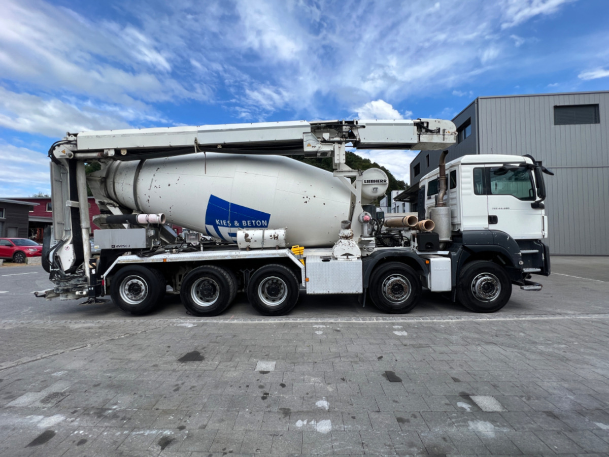 MAN TGS 35.480 10x4 10m3 Förderband 17M Liebherr - Betongbil: bilde 4 MAN TGS 35.480 10x4 10m3 Förderband 17M Liebherr - Betongbil: bilde 4