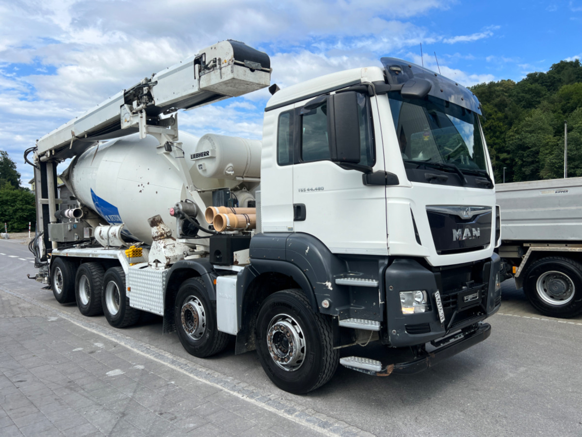 MAN TGS 35.480 10x4 10m3 Förderband 17M Liebherr - Betongbil: bilde 3 MAN TGS 35.480 10x4 10m3 Förderband 17M Liebherr - Betongbil: bilde 3