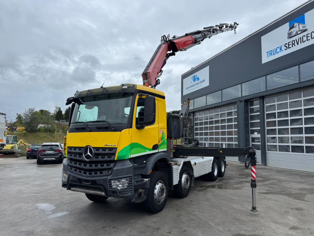 MERCEDES Arocs 3248 8x4 Fassi 315-7 mit Hiab 21T - Kranbil: bilde 1 MERCEDES Arocs 3248 8x4 Fassi 315-7 mit Hiab 21T - Kranbil: bilde 1