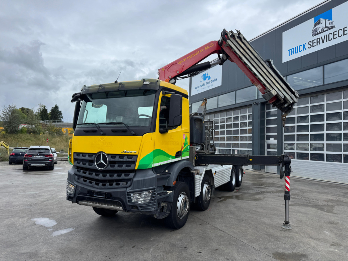 MERCEDES Arocs 3248 8x4 Fassi 315-7 mit Hiab 21T - Kranbil: bilde 2 MERCEDES Arocs 3248 8x4 Fassi 315-7 mit Hiab 21T - Kranbil: bilde 2