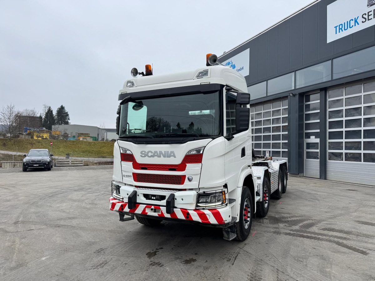 SCANIA G450 8x4 Trösch 26T - Krokbil: bilde 1 SCANIA G450 8x4 Trösch 26T - Krokbil: bilde 1