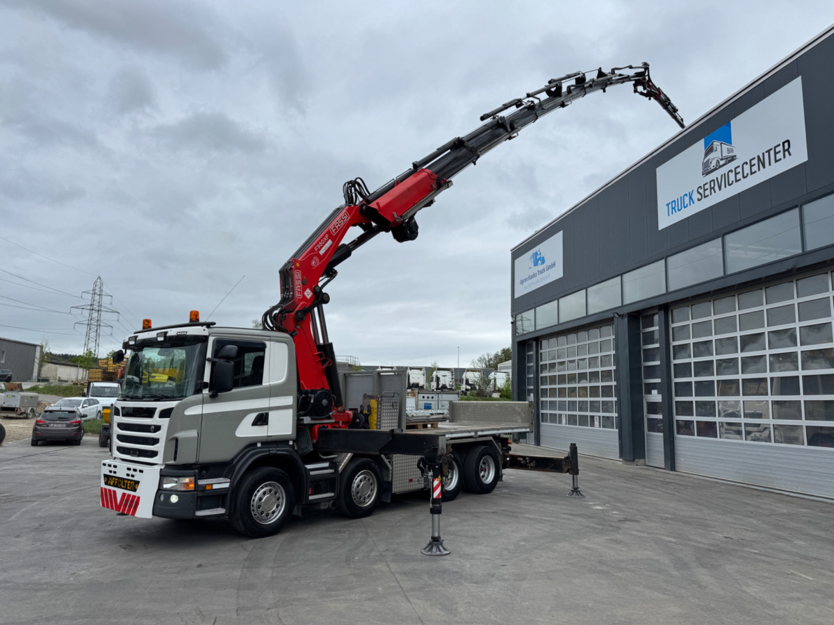 SCANIA G480 8x4 SZM/Pritsche Fassi 950 - Kranbil: bilde 5 SCANIA G480 8x4 SZM/Pritsche Fassi 950 - Kranbil: bilde 5