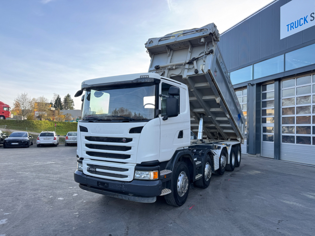 SCANIA G490 10x4 2S Moser - Tippbil: bilde 1 SCANIA G490 10x4 2S Moser - Tippbil: bilde 1