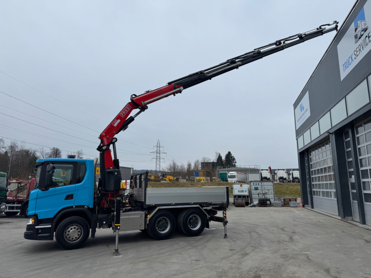 SCANIA G540 6x4 Fassi 395-7 SZM&Pritsche - Kranbil: bilde 3 SCANIA G540 6x4 Fassi 395-7 SZM&Pritsche - Kranbil: bilde 3