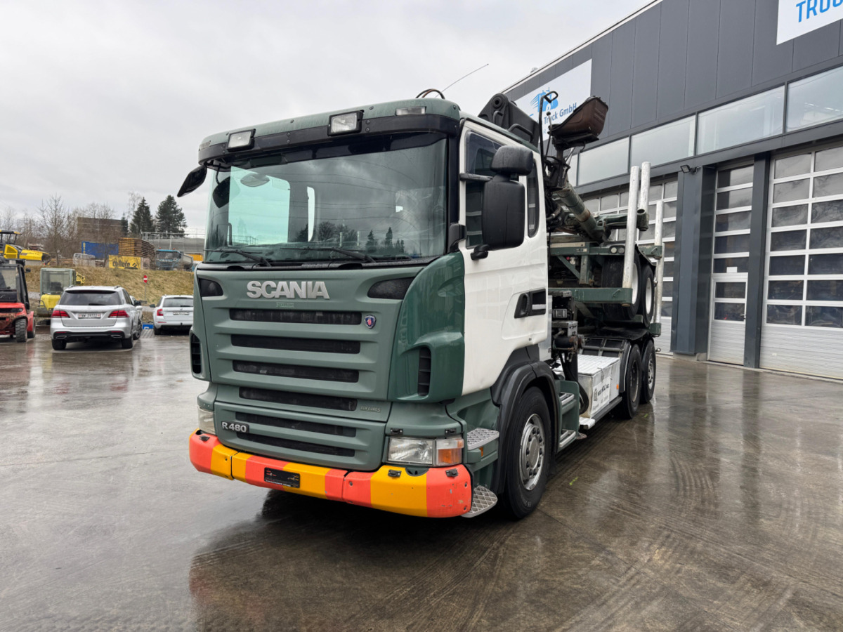SCANIA R480 6x2 Loglift F265 mit Dolly - Tømmerbil: bilde 1 SCANIA R480 6x2 Loglift F265 mit Dolly - Tømmerbil: bilde 1