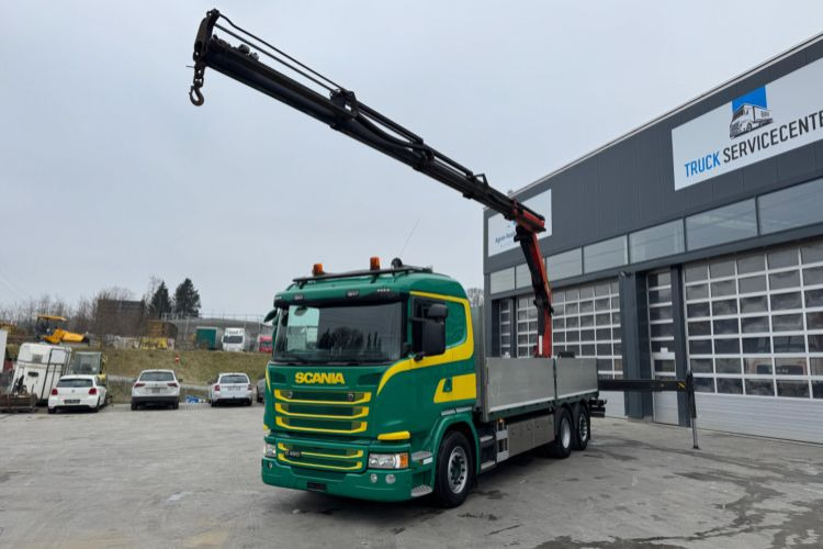 Kranbil, Planbil Scania G490 6x2 PK22002-4: bilde 11