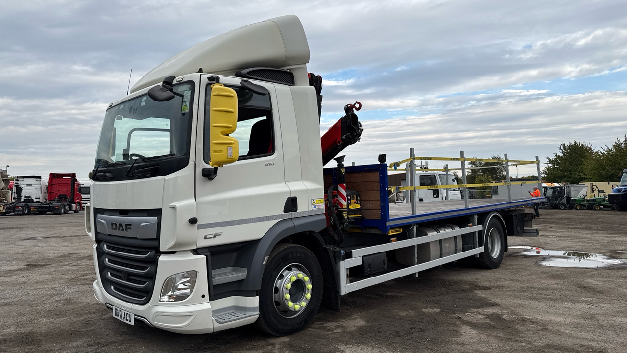 DAF CF 410 - Planbil, Kranbil: bilde 3 DAF CF 410 - Planbil, Kranbil: bilde 3