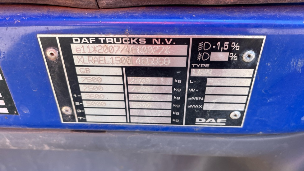 Planbil DAF LF 150: bilde 18