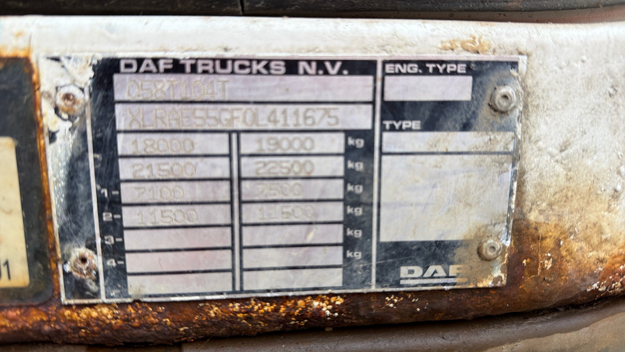 Liftdumper lastebil DAF LF 55.250: bilde 10