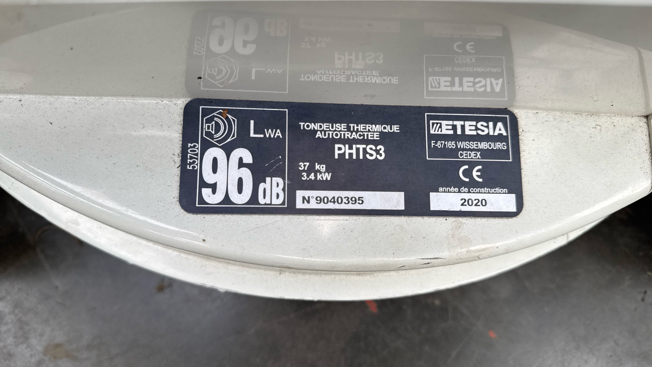 ETESIA PRO 46 BS1347 - Anleggsmaskiner: bilde 5 ETESIA PRO 46 BS1347 - Anleggsmaskiner: bilde 5