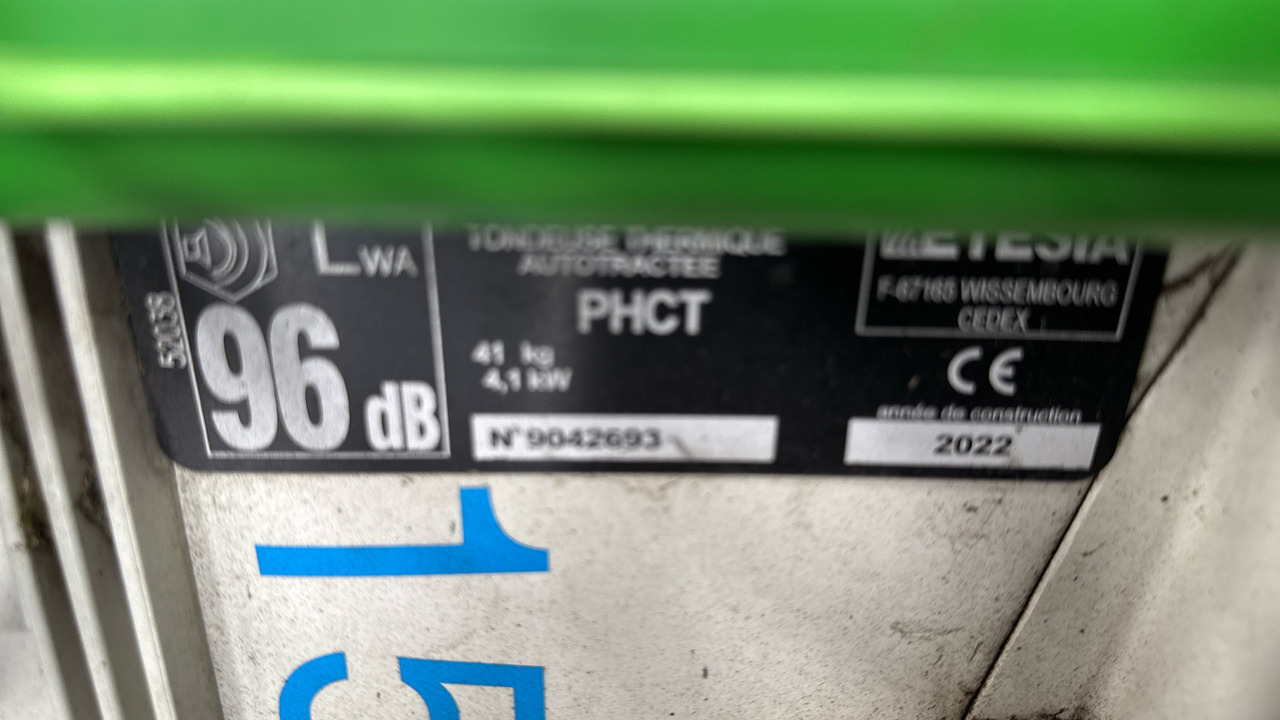 ETESIA PRO 46 PHCT - Anleggsmaskiner: bilde 5 ETESIA PRO 46 PHCT - Anleggsmaskiner: bilde 5