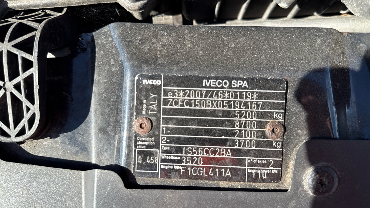 Kassebil IVECO DAILY  50-150: bilde 12