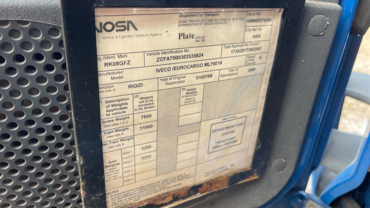Planbil IVECO EUROCARGO 75E16: bilde 11 Planbil IVECO EUROCARGO 75E16: bilde 11