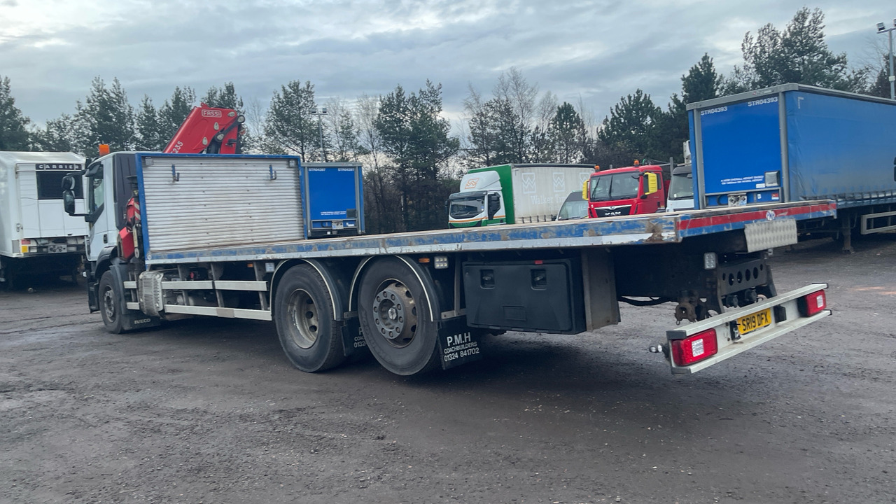 IVECO STRALIS 360 - Planbil, Kranbil: bilde 3 IVECO STRALIS 360 - Planbil, Kranbil: bilde 3