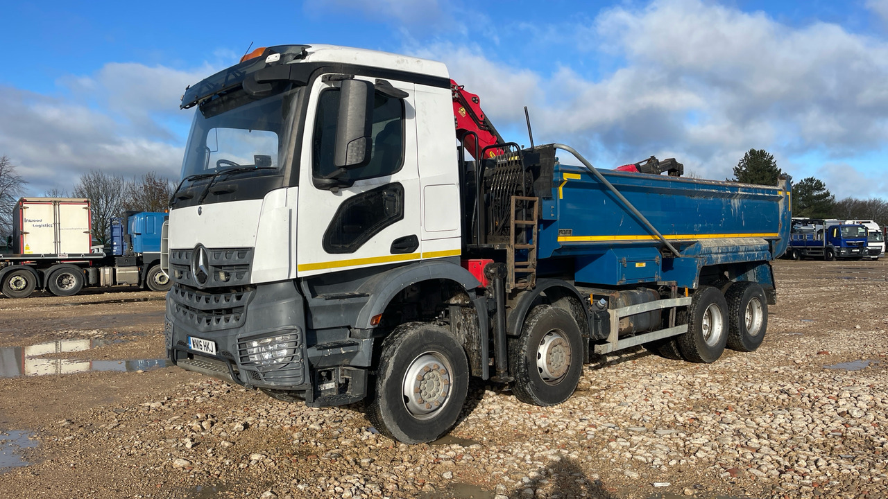 MERCEDES-BENZ AROCS - Tippbil, Kranbil: bilde 2 MERCEDES-BENZ AROCS - Tippbil, Kranbil: bilde 2
