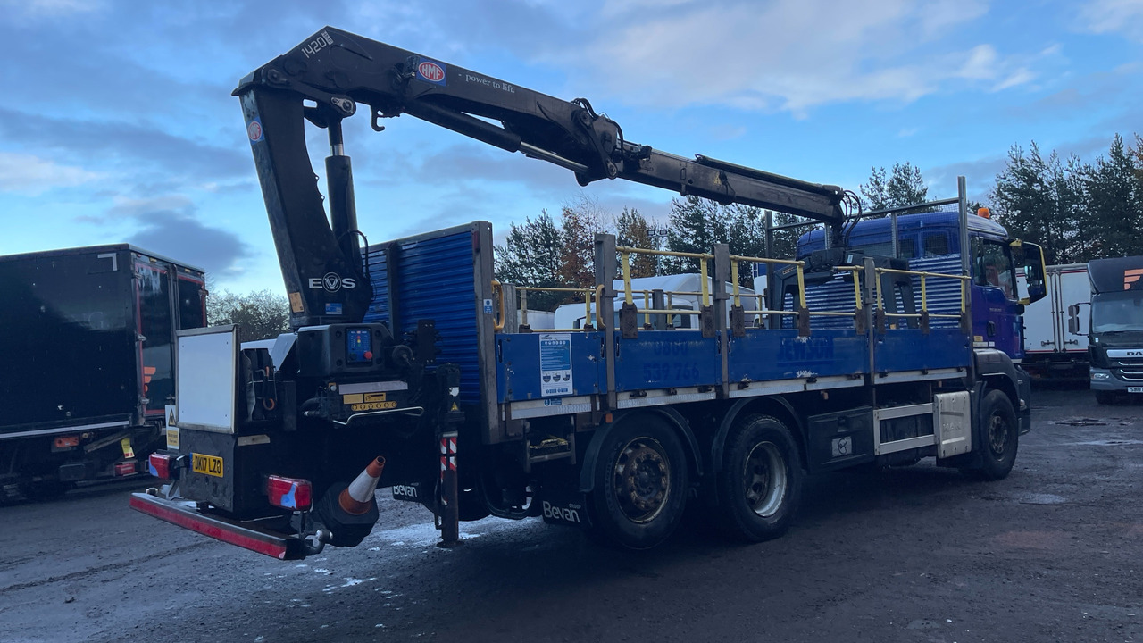 Man TGS 26.360 - Planbil, Kranbil: bilde 4 Man TGS 26.360 - Planbil, Kranbil: bilde 4